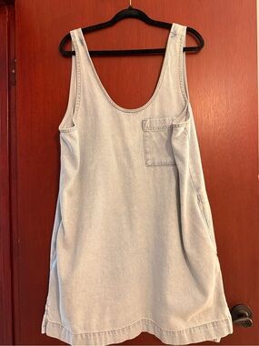 wild fable Light Blue Denim Tank Dress